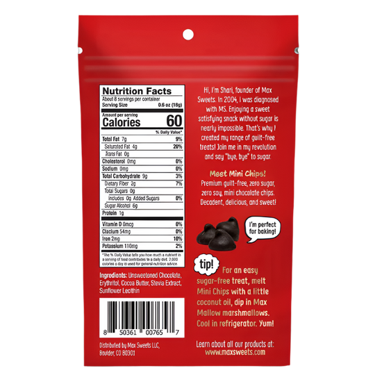 Dark Chocolate Sugar-Free Mini Chips