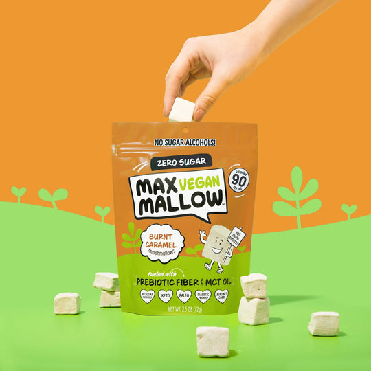 Vegan Burnt Caramel Max Mallow- Picking up mallow